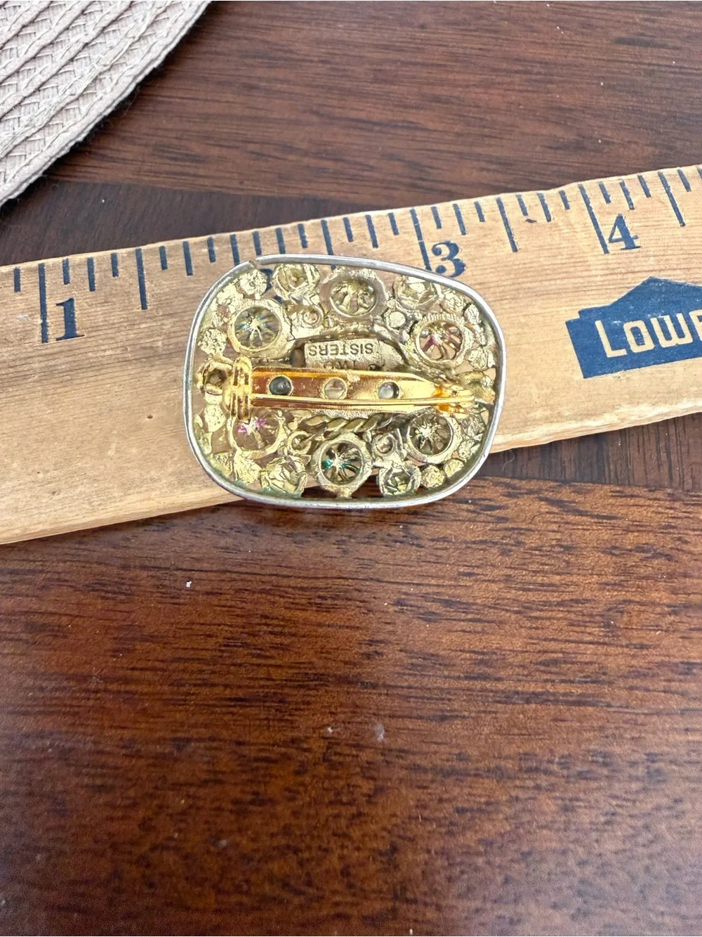 Vintage Two Sisters Brooch